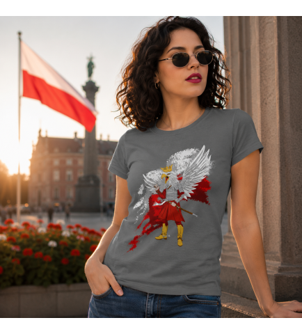 KOSZULKA DAMSKA PATRIOTYCZNI ORZEŁ PL